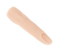 DONFAMDS Doigt De Pratique Silicone Flexible Pour Ongles Doigt Mannequin Réaliste Pour Techniques De Nail Art Pour Entraînement Aux Ongles Acryliques