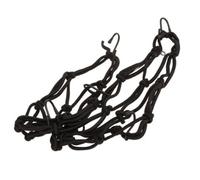 DONFAMDS Filet Bagage Élastique Noir avec Crochets Filet Tendeur pour Casque de Rangement Cargo Polyvalent