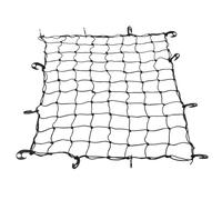 DONFAMDS Filet de Toit Élastique pour Bagages Voiture Filet de Rangement Maille Résistante avec Crochets Organisateur de Charge Sécurisé pour Coffre et Galerie