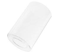 DONFAMDS -jour Cylindrique Remplacement Moderne en Verre Transparent Offrant un Éclairage Confortable pour Lampe Suspendue pour Chambre ou Café