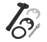 DONFAMDS Kit Fixation Robinet Monotrou Acier Inoxydable avec Écrou et Rondelle Accessoire pour Robinet Cuisine Chaud et Froid Installation Facile Stabilité Renforcée et Entretien Simplifié