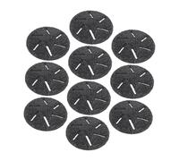 DONFAMDS Lot de 10 Têtes de Rechange pour Lime à Pieds Électrique Outils de Pédicure Rouleau à Gros Grains Compatible Électriques Accessoires de Beauté pour Soins des Pieds