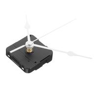 DONFAMDS Mécanisme D’Horloge à Mouvement Inversé Aiguilles en Métal Argenté 9316 Kit Complet DIY Fonctionnement sur Pile Compatible Pendule Murale Pièces D’Horloge Précises et Solide