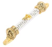 DONFAMDS Mezouza Métal Côté Droit De Porte Mezouza Religieuse pour Porte De Maison De Juive Délicate