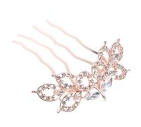 DONFAMDS Peigne à Cheveux Avec Couronne Strass Pour Garçon Fille Accessoire De Coiffure Élégant Pour Mariages Fêtes Et Occasions Spéciales
