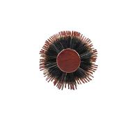 DONFAMDS Peigne Brosse Ronde Pour Cheveux Brosse à Peigne Spiralé Pour Séchage Et Coiffage Poignée Bois Ergonomique Usage Quotidien Sur Cheveux Longs Ou Courts
