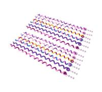 DONFAMDS Pince à Tresses en Spirale 12Pcs pour Garçon et Filles Outil de Coiffure Coloré Accessoire de Tresse Facile à Utiliser DIY Coiffe pour Filles