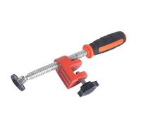 DONFAMDS Pince de Menuiserie Robuste Clip de Serrage Rapide Antidérapant Outil Extension et Fixation Stable pour Bricolage et Travail Du Rouge