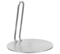 DONFAMDS Plaque de Cuisson en Métal avec Diffuseur de Chaleur Plaque à Induction pour Cuisinière à Gaz et Électrique Poignée Amovible Induction Multifonction Cuisine Professionnelle