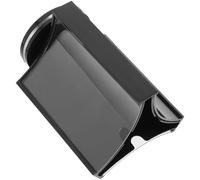 DONFAMDS Présentoir Rotatif en Acrylique Noir Stable et Facile à Nettoyer, Support D'affichage Menu pour Café et Présentation Professionnelle, Style Minimaliste Élégant