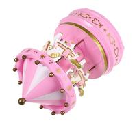 DONFAMDS Rotating Carousel Music Box Boîte Musicale Créative pour Décoration De Bureau Et Anniversaire Idéale pour Cafés Magasins Et Chambres De Filles