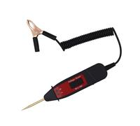 DONFAMDS Stylo Testeur de Continuité Électrique Automobile 12 V Lampe Témoin Testeur de Circuit Numérique Multifonction pour Diagnostic Voiture Outil de Fusibles Précis et Fiable