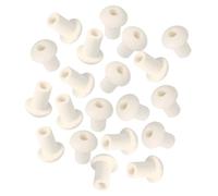 DONFAMDS Support de Mèche en Céramique Lot de 20 Pièces Accessoires pour Lampe à Huile Taille Compacte Haute Capacité d'Absorption Maison et L'Artisanat