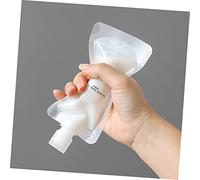 DONFAMDS Trousse de Voyage pour Lotion Étanche et Réutilisable Pochettes de Rangement Compressibles pour Cosmétiques et Produits de Toilette Sac et Pratique