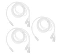 DONFAMDS Tube Dispositif D'aspiration Faciale en Plastique Léger et Flexible Système de Connexion Précis pour Soins Visage et Ventouses de Massage