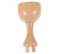 DONFAMDS Wooden Roller Massage Cup For Deep Tissue Therapy Ergonomic Manual Massage Tool For Back And Fascia Relaxation At Home