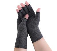 Donfri Gants Anti Arthrose Gants de Compression pour Douleur Canal Carpien Puressentiel Articulations et Muscles Doigts Gants Femme Hommes