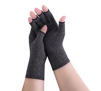 Donfri Gants Anti Arthrose Gants de Compression pour Douleur Canal Carpien Puressentiel Articulations et Muscles Doigts Gants Femme Hommes