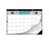 Donfulfip Calendrier mural de janvier 2026 à juin 2027, 18 mois - Calendrier mensuel détachable pour suivre les événements et les rendez-vous, avec autocollants de planification pour bureau et famille