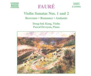 Dong-Suk Faure/violin Sonatas 1 and 2 (CD) Album