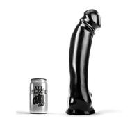 Gode réaliste noir 33cm - Profondeur: 75 mm, Couleur: Noir, Rayon: Couple, Largeur: 85 mm, Longueur: 335 mm