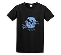 DONG-XIANG Blue Moon Detective Agency Inspired by Moonlighting Cult TV Bruce Willis T-Shirt Black XXL
