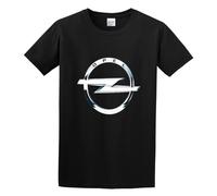 DONG-XIANG Opel Logo aldult Popularity Minority Painting Tooling T-Shirt Black M