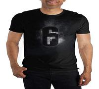 DONG-XIANG Rainbow Six Siege Short-Sleeve T-Shirt T-Shirt Black 3XL