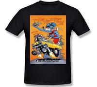 DONG-XIANG Tales of The Rat Fink Music Mans Tops Short Sleeve t-Shirt T-Shirt Black 3XL