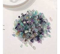DongAi Fluorite Pierre Concassée Feuille de Quartz Cristal Naturel, Utilisé pour Gravier d'Aquarium, Verre de Mer, Sable de Roche, Aquarium de Poisson et Tortue, Décoration Plante Air (0,5 kg)
