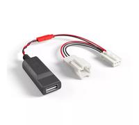 Dongar Adaptateur secteur pour caméra embarquée (3 broches type A) pour Subaru BRZ 2013 et plus, Subaru Crosstrek, Forester avant 2014, et plus encore, se connecte au rétroviseur, source