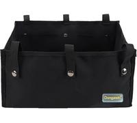Dongawin Walker Bag Under Seat for Four Wheel Rollator, Rollator Bag Tote Organizer Pouch Storage to Walkers for Senoirs, Walker Accessories (Upgraded-Small, Black)