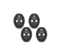 DONGDONG 4 Pièces Couvercle de Serrure de Porte de Voiture pour Tesla Model X 2016-2025, Protection pour Serrure de Porte Accessoire de Protection