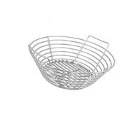 Dongftai SZ1D Lot de 1 panier à cendres en acier inoxydable pour grand barbecue à œufs verts, Kamado Joe Classic, Primo Kamado et grand dôme de gril, acier inoxydable robuste