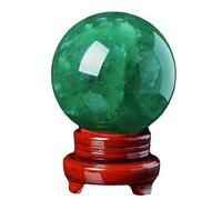 Donghai Crystal Green Fluorite Ball Crystal Ball Green Fluorite Colorful Fluorite Ball Home Office Decoration, 100 mm
