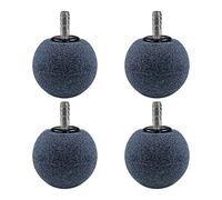 DONGKER 2/4 Pièces Pierre a Air D'aquarium,Pierre a Bulles Nano pour Réservoir de Poissons Diamètre 4mm Tuyau d'air Étang Pompe D'aquarium Hydroponique