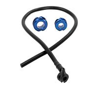 DONGKER 3 Pièces 1/4" 3/16" Peep Sight, Tube Silicone 3/16" pour Tir à l'Arc, Accessoires d'Arc Composé