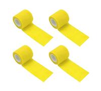 DONGKER 4 Rouleaux Underwrap Bandage,Pre-Wrap Sport Tape,Imperméable Athlétique Adhésif Bande Élastique pour Cheville Poignets Mains Coude Genoux(5cm*4.5M)