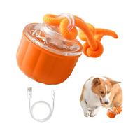 DONGKER Balle Interactive pour Chien,Balle Électrique Intelligente a Direction Aléatoire avec Corde pour Chiots,pour L'entraînement des Petits et Moyens Chats et Chiens