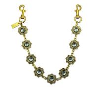 DONGKER Bijou de Sac,Chaîne de Sac en Strass en Forme de Fleur pour Femmes et Hommes,Sacs a Main,Vêtements,Bricolage