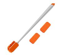DONGKER Brosse de Nettoyage D'aquarium,Nettoyeur D'aquarium en Éponge Double Face avec Poignée pour Aquariums en Verre,Cuisine Domestique