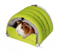 DONGKER Cachette pour Cobayes,Lit Lavable pour Hamsters,Lapins Nains,Chinchillas,Furets,Hérissons,Dragons Barbus,Rats et Autres Petits Animaux