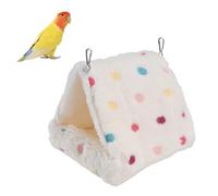 DONGKER Cachette pour Cobayes,Lit Suspendu Lavable en Machine/à la Main avec 2 Crochets en Acier Inoxydable pour Hamsters,Lapins Nains,Chinchillas,Furets et Hérissons