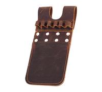 DONGKER Carquois de Flèche de Poche,Sac D'accessoires de Chasse a l'arc en Cuir Pouvant Contenir 6 Flèches pour la Chasse Au Tir