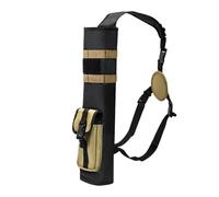 DONGKER Carquois de Tir a l'arc,Carquois de Chasse Réglables Suspendus a L'épaule,avec Fermeture a Crochet et Boucle,pour Flèches et Arcs de Chasse