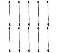 DONGKER Clips de Retenue de Chapeau 10 Pièces,Cordon de Menton de Chapeau pour Golf,Pêche,Navigation de Plaisance,Vêtements