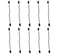 DONGKER Clips de Retenue de Chapeau 10 Pièces,Cordon de Menton de Chapeau pour Golf,Pêche,Navigation de Plaisance,Vêtements