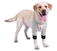 DONGKER Coudière pour Chien,Recovery Sleeve Chien,Bandage de Coude pour Chiens pour Genouillère pour Chien Après Une Chirurgie