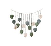 DONGKER Décoration Murale Suspendue en Macramé,Décoration Murale Boho pour Chambre D'enfant,Salon,Appartement,Toile de Fond de Maison