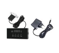 DONGKER électrovanne CO2 avec contrôleur temporisé, régulateur DC 12 V pour Aquarium, tête Simple ou Double, vanne motorisée pour la Croissance des Plantes Aquatiques et Herbes